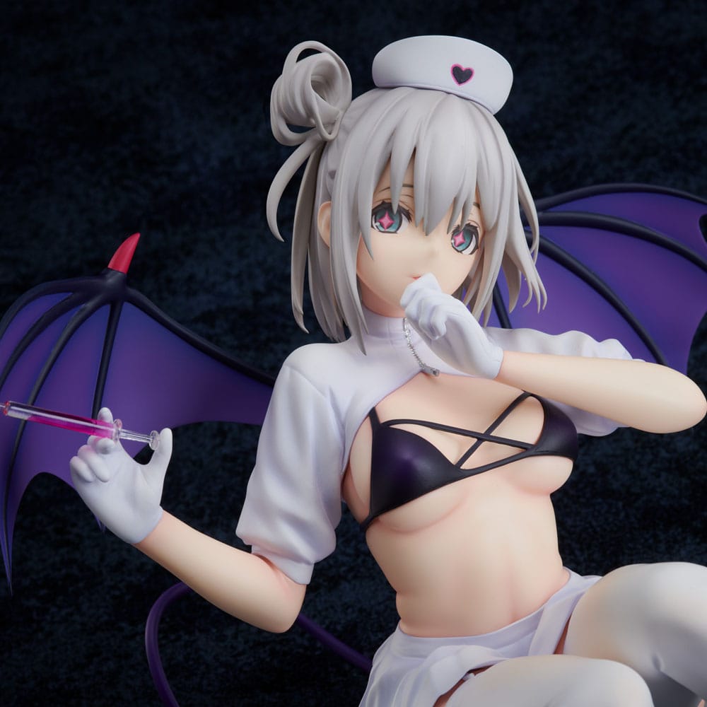 Statua in PVC Azur Lane 1/4 Manchester: Midnight Devil in White 18 cm