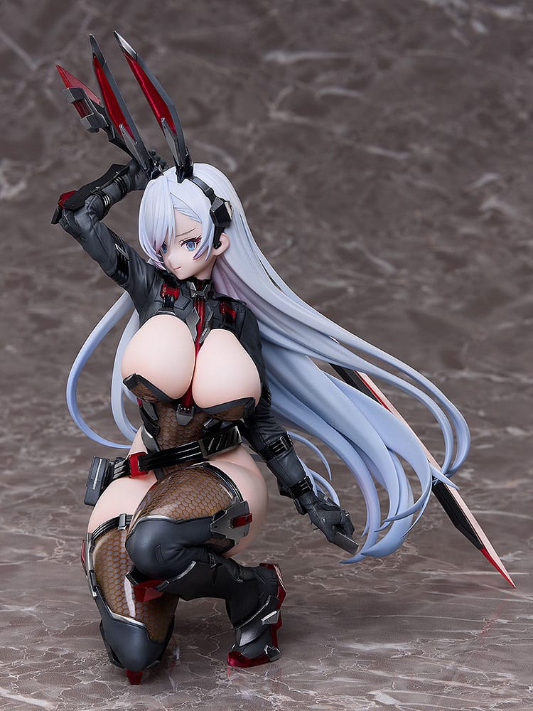 Original Character PVC Statue 1/6 Samurai Bunny Botan Designed by saitom 23 cm
