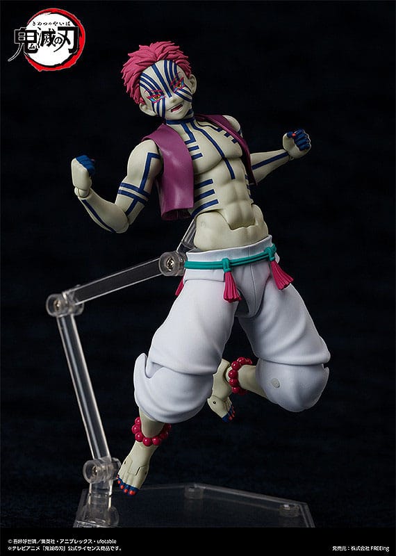 Demon Slayer: Kimetsu no Yaiba Figma Action Figure Akaza 15 cm