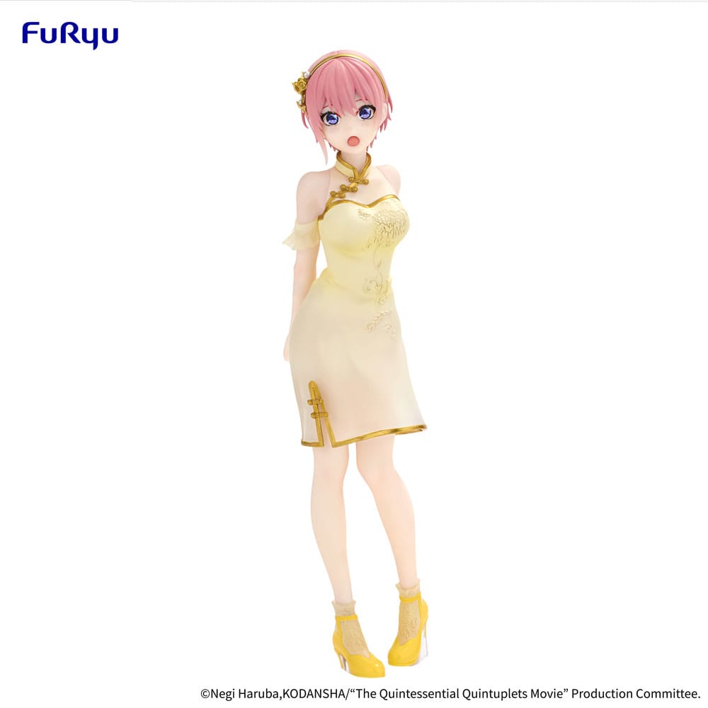 Statua in PVC del film The Quintessential Quintuplets di Nakano Ichika, versione cinese della principessa. 18 centimetri