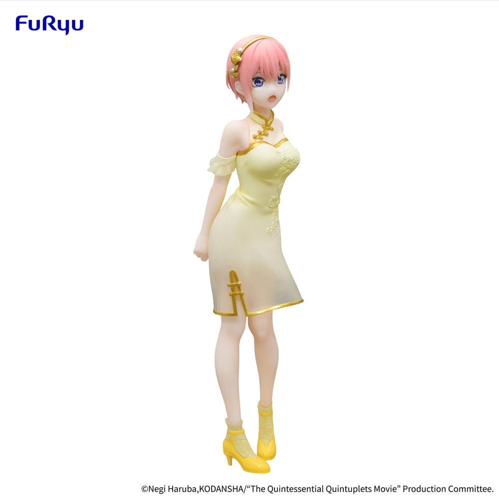 Statua in PVC del film The Quintessential Quintuplets di Nakano Ichika, versione cinese della principessa. 18 centimetri