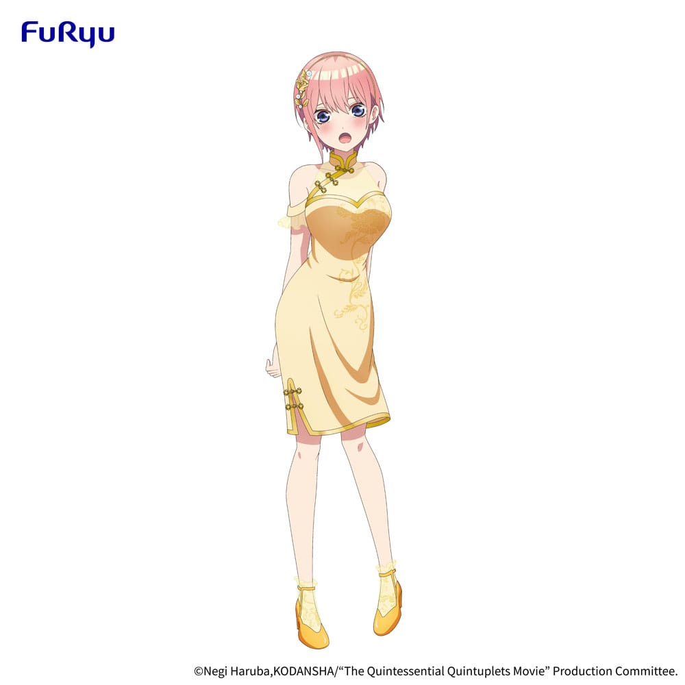 Statua in PVC del film The Quintessential Quintuplets di Nakano Ichika, versione cinese della principessa. 18 centimetri