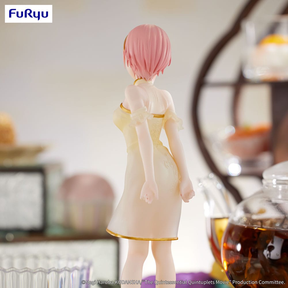 Statua in PVC del film The Quintessential Quintuplets di Nakano Ichika, versione cinese della principessa. 18 centimetri