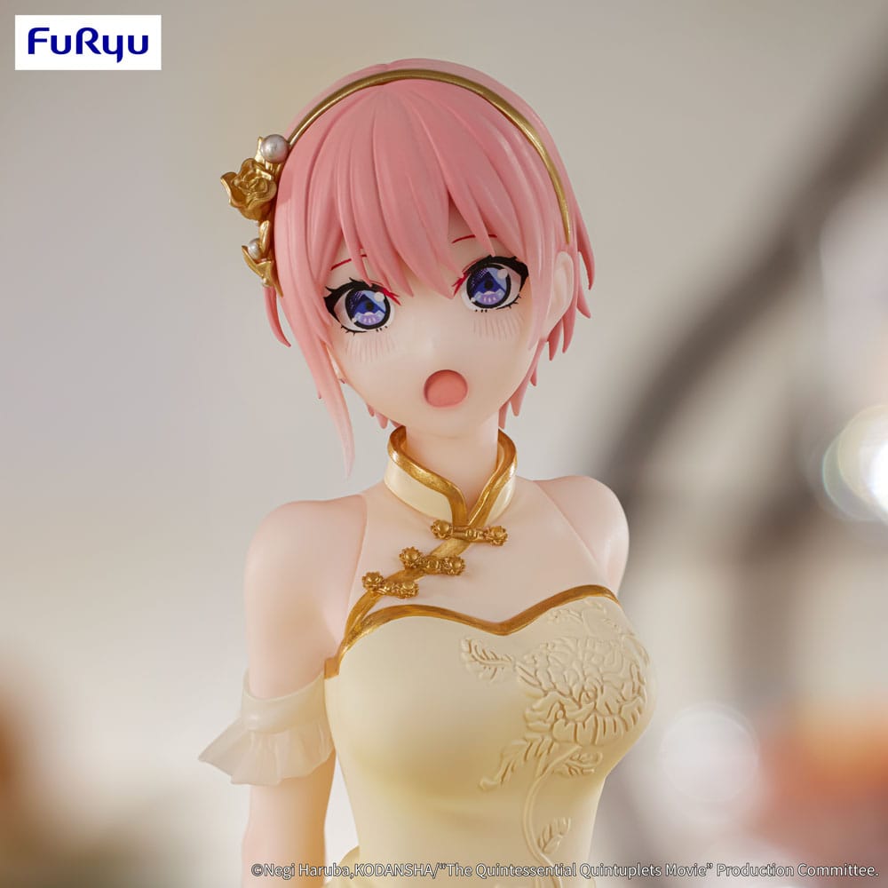 Statua in PVC del film The Quintessential Quintuplets di Nakano Ichika, versione cinese della principessa. 18 centimetri