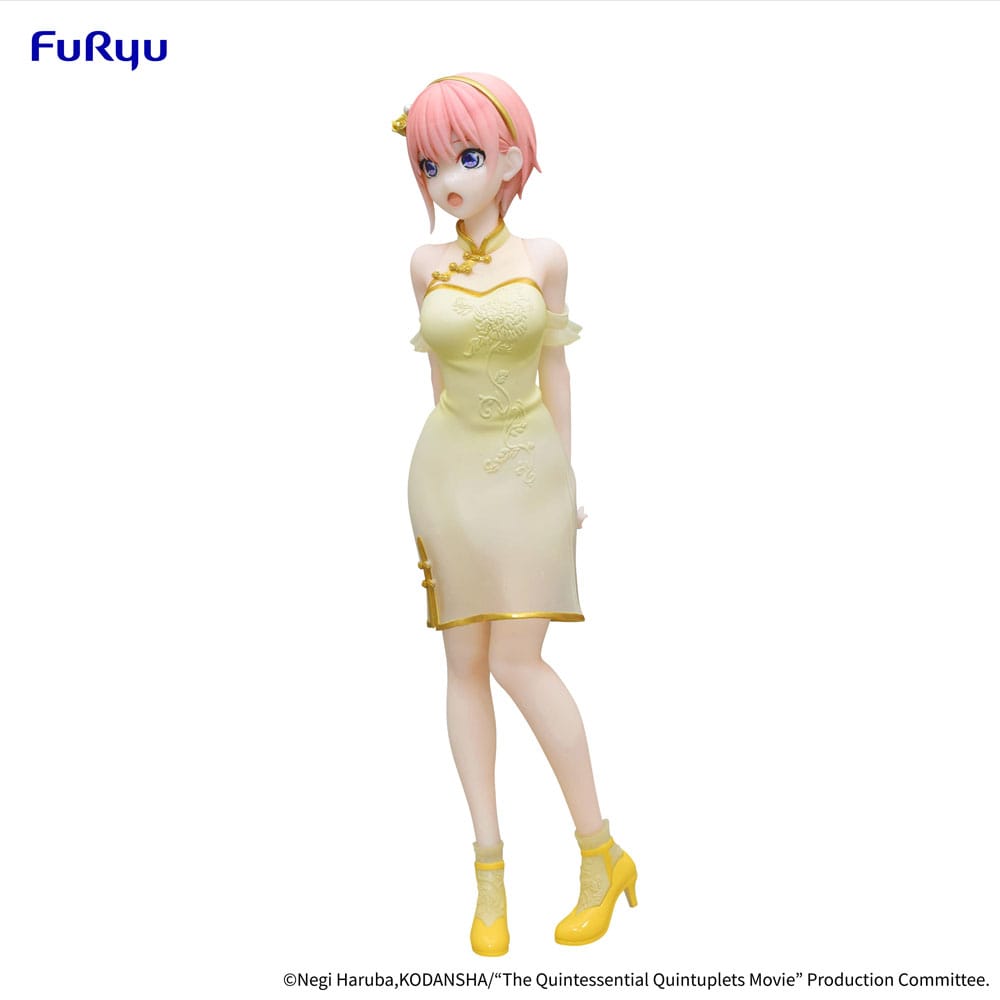 Statua in PVC del film The Quintessential Quintuplets di Nakano Ichika, versione cinese della principessa. 18 centimetri