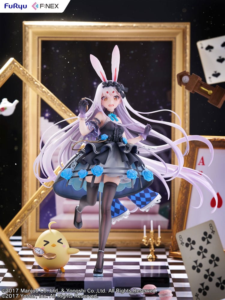 Statua in PVC Azur Lane F:Nex 1/7 Shimakaze Il Coniglio Bianco del Paese delle Meraviglie Ver. 30 centimetri