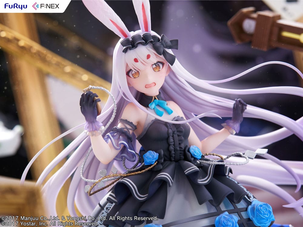 Statua in PVC Azur Lane F:Nex 1/7 Shimakaze Il Coniglio Bianco del Paese delle Meraviglie Ver. 30 centimetri