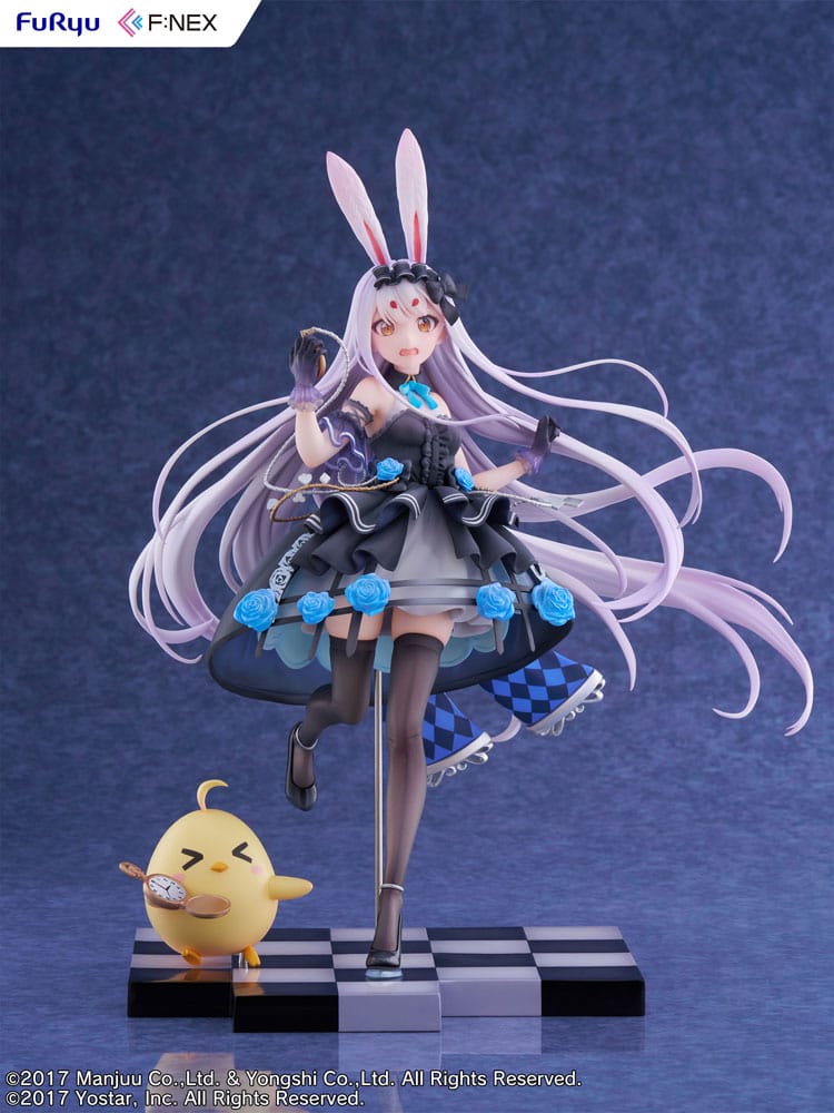 Statua in PVC Azur Lane F:Nex 1/7 Shimakaze Il Coniglio Bianco del Paese delle Meraviglie Ver. 30 centimetri