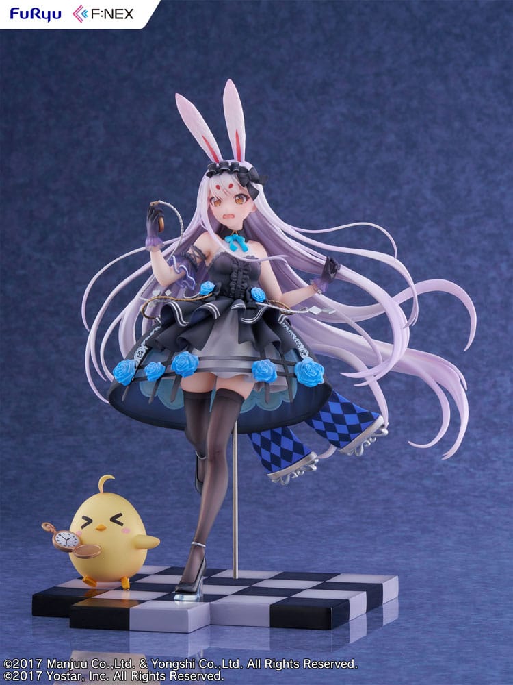 Statua in PVC Azur Lane F:Nex 1/7 Shimakaze Il Coniglio Bianco del Paese delle Meraviglie Ver. 30 centimetri