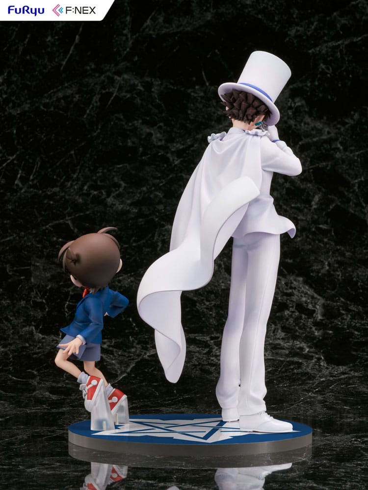 Statua in PVC Case Closed F:NEX 1/7 Conan Edogawa e Kid il ladro fantasma 29 cm