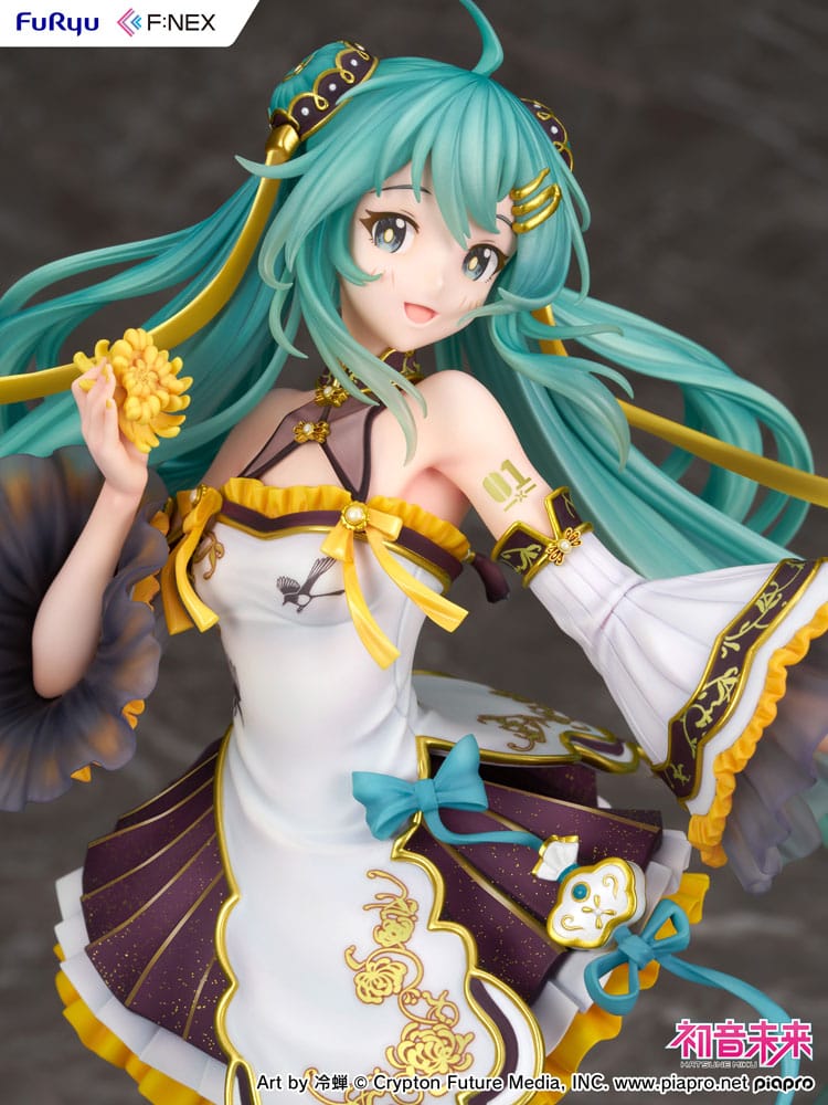 Statua in PVC Hatsune Miku F:NEX 1/7 Hatsune Miku Mid-Autumn Festival Ver. 27 centimetri