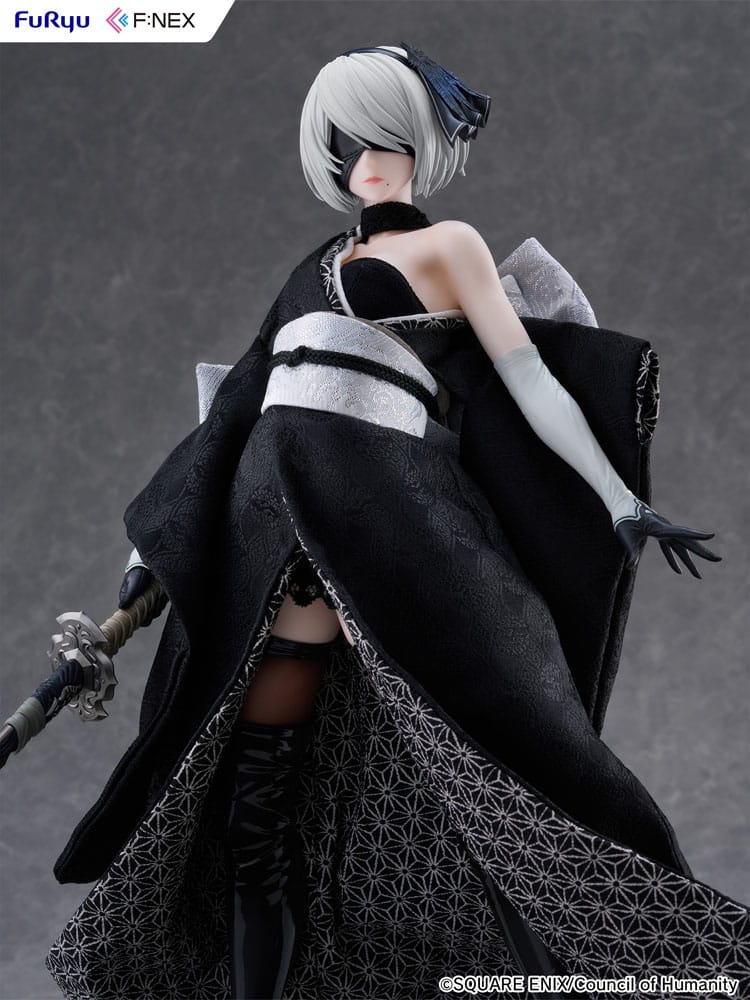 Nier: Automata Ver1.1a F:Nex PVC Statue 1/4 2B Japanese Doll 43 cm