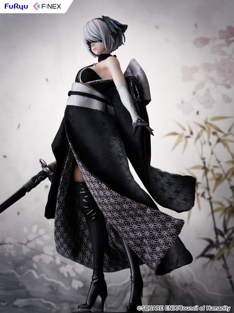 Nier: Automata Ver1.1a F:Nex PVC Statue 1/4 2B Japanese Doll 43 cm