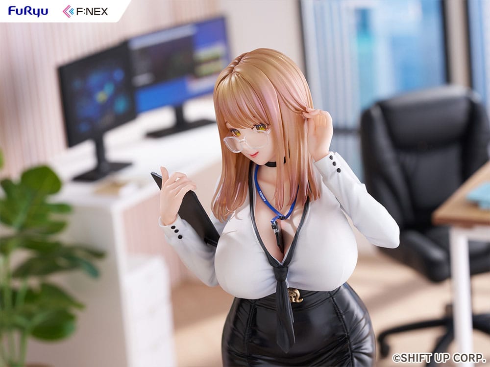Goddess of Victory: Nikke F:Nex PVC Statue 1/7 Emma Office Therapy 25 cm