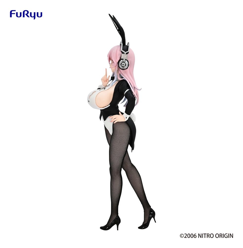 Super Sonico BiCute Bunnies PVC Figure Newly Drawn Costume Tailcoat Ver. 30 cm