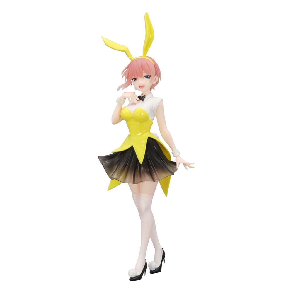 Statua in PVC del trio Try-iT dei Quintessential Quintuplets, Nakano Ichika Bunnies Ver. Un altro colore 24 cm