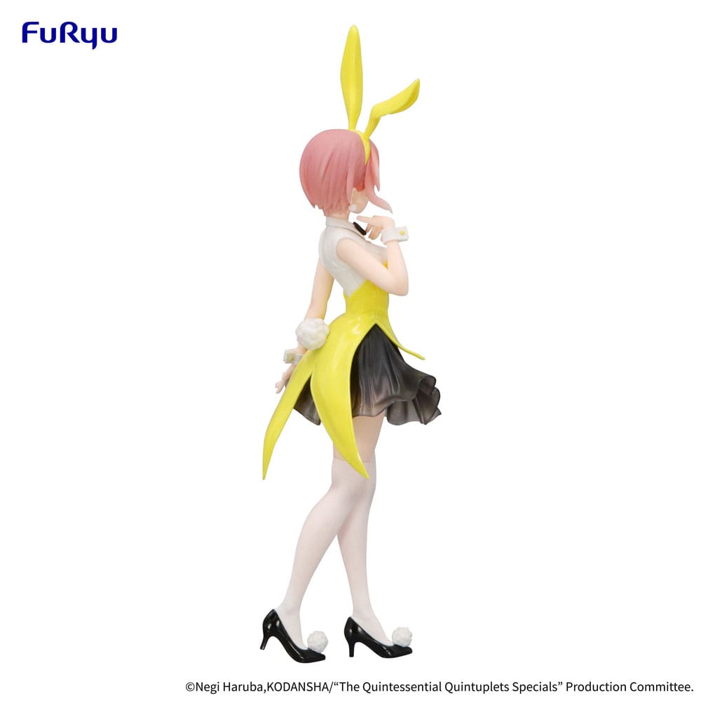 Statua in PVC del trio Try-iT dei Quintessential Quintuplets, Nakano Ichika Bunnies Ver. Un altro colore 24 cm