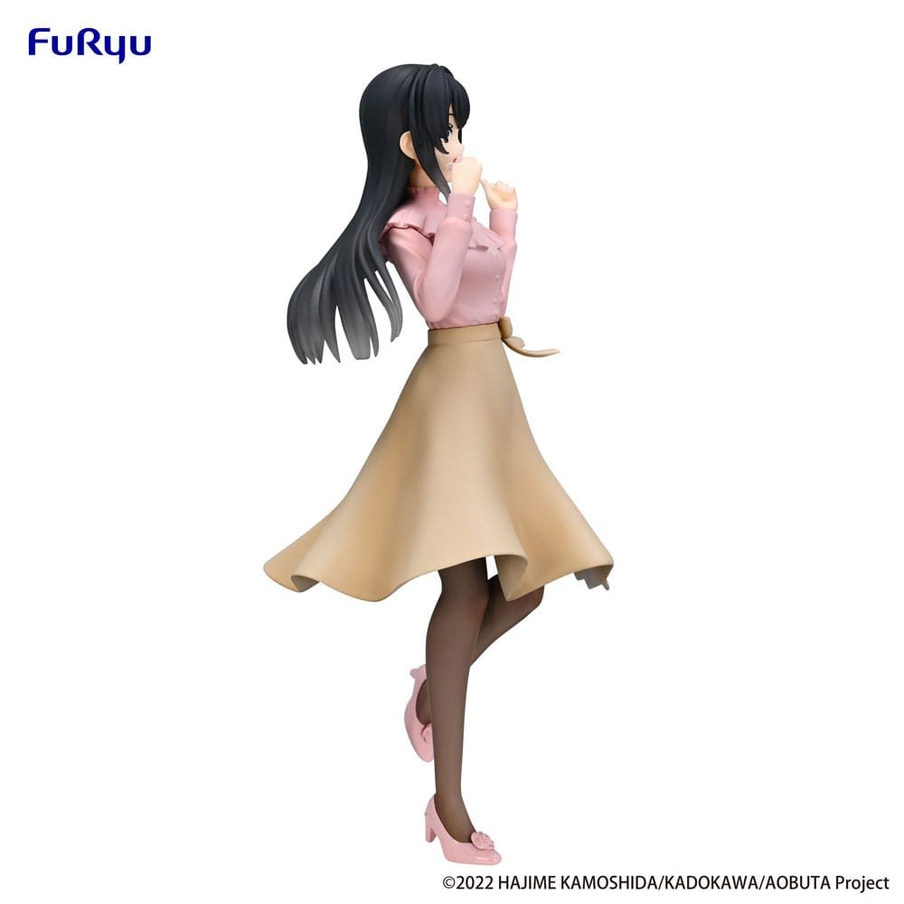 Statua in PVC Rascal Does Not Dream of Bunny Girl Senpai Trio-Try-iT Mai Sakurajima Spring Outfit Ver. 21 centimetri