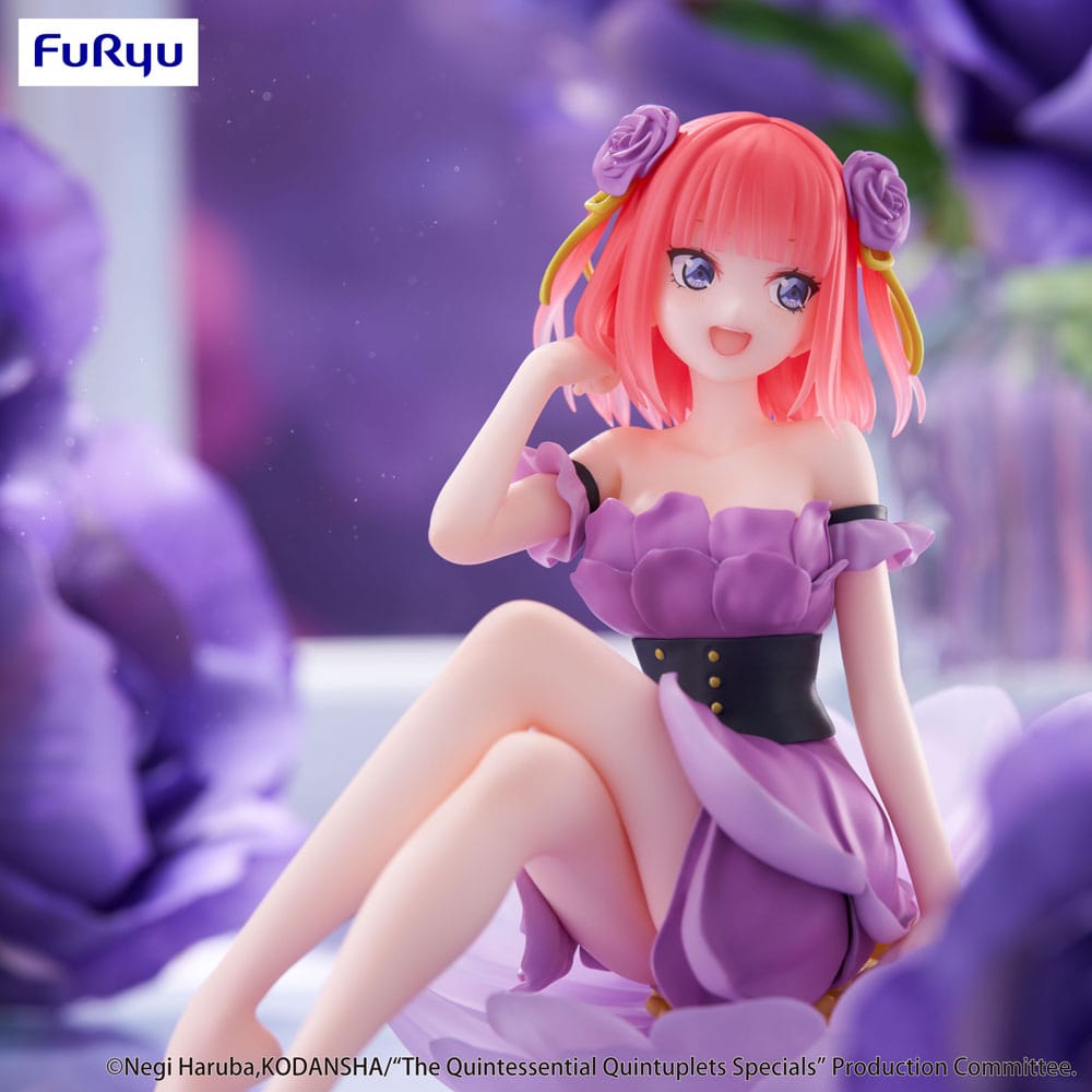 Gli speciali dei Quintessential Quintuplets Bloo-me! Statua in PVC Nakano Nino 21 cm