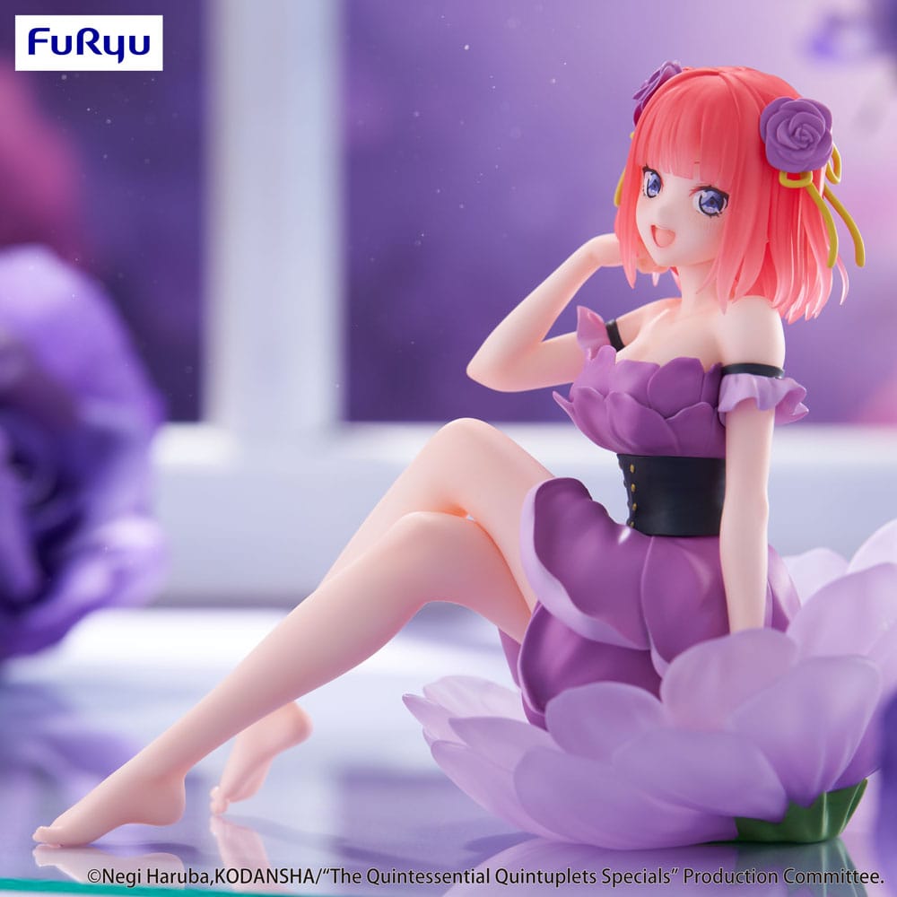 Gli speciali dei Quintessential Quintuplets Bloo-me! Statua in PVC Nakano Nino 21 cm