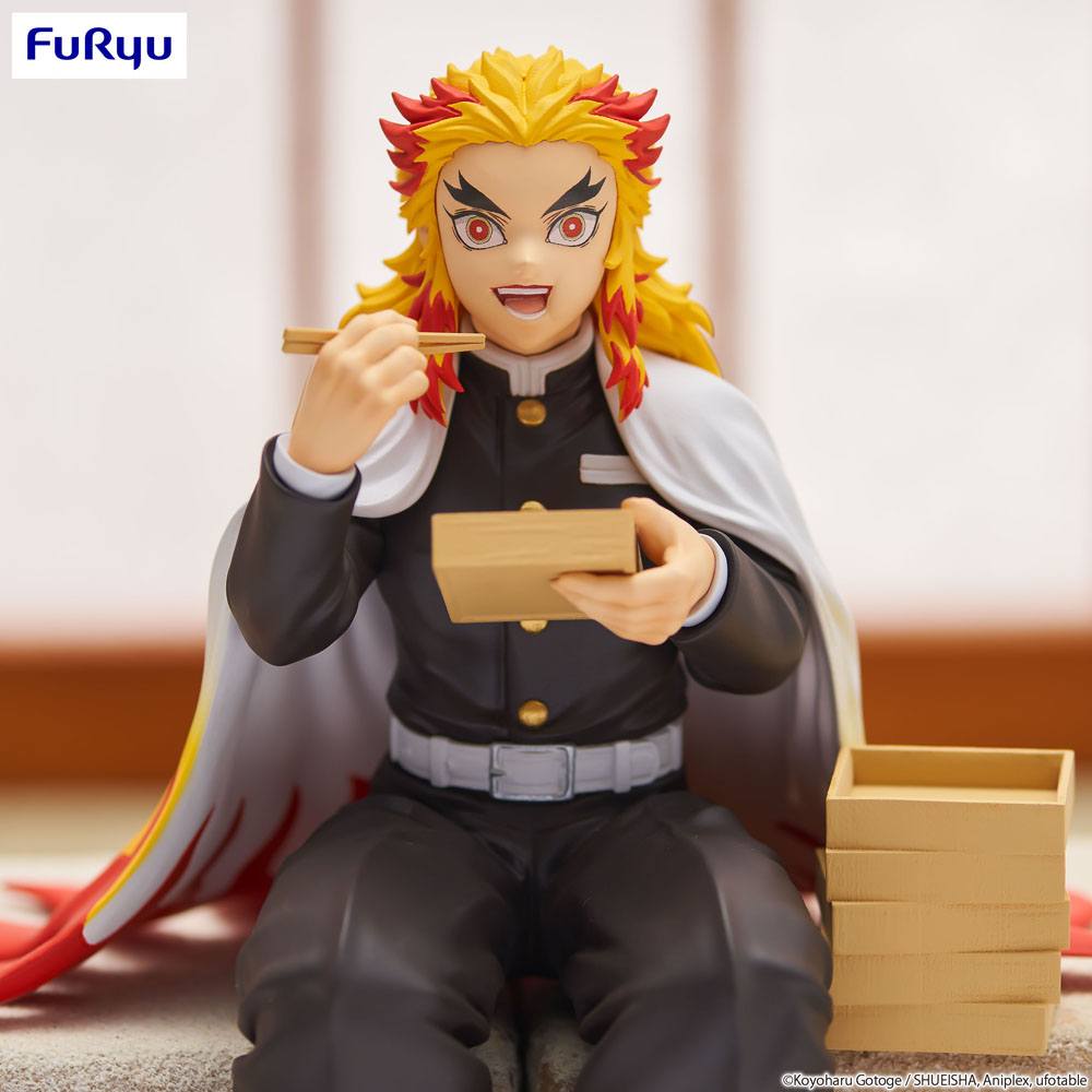 Demon Slayer: Kimetsu no Yaiba Noodle Stopper PVC Statue Rengoku Kyojuro 14 cm