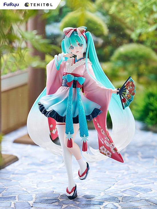 Hatsune Miku Statue Neo Tokyo Series Kimono 22 cm