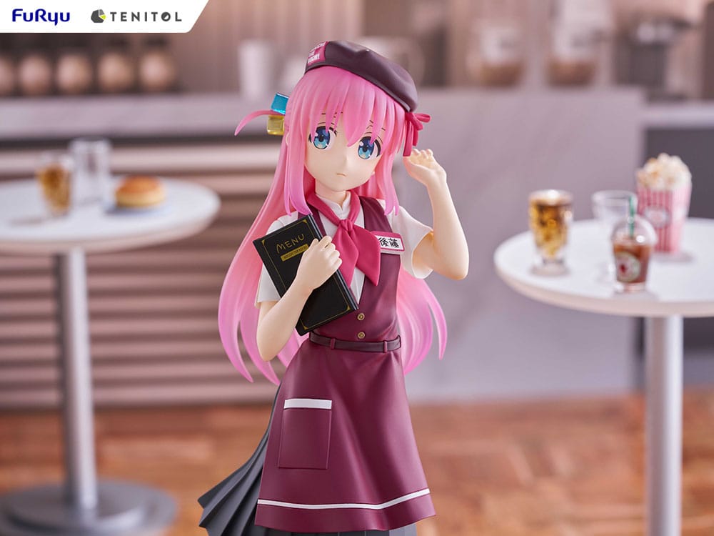 Bocchi the Rock! Statua in PVC Tenitol Hitori Gotoh Café Style Ver. 20 centimetri