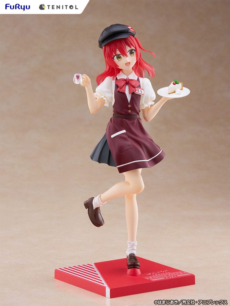 Bocchi the Rock! Statua in PVC Tenitol Ikuyo Kita Cafe Style Ver. 20 centimetri
