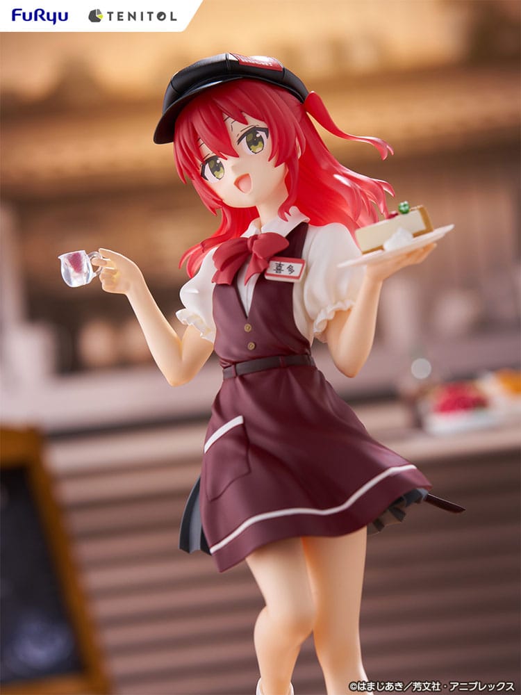 Bocchi the Rock! Statua in PVC Tenitol Ikuyo Kita Cafe Style Ver. 20 centimetri