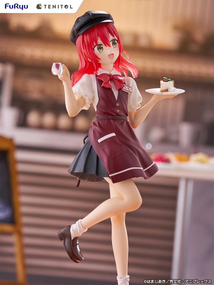 Bocchi the Rock! Statua in PVC Tenitol Ikuyo Kita Cafe Style Ver. 20 centimetri