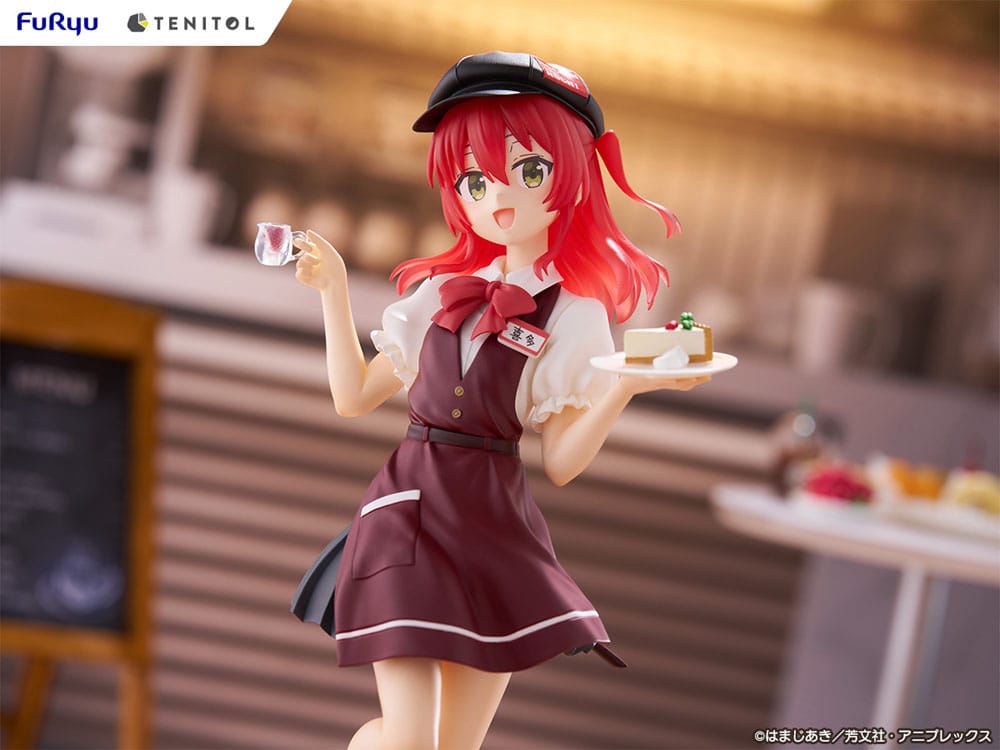 Bocchi the Rock! Statua in PVC Tenitol Ikuyo Kita Cafe Style Ver. 20 centimetri