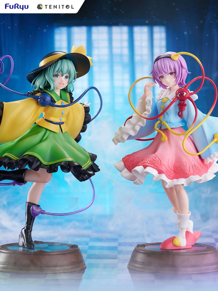 Touhou Project Tenitol Statua in PVC Koishi Komeiji e Satori Komeiji 22 cm