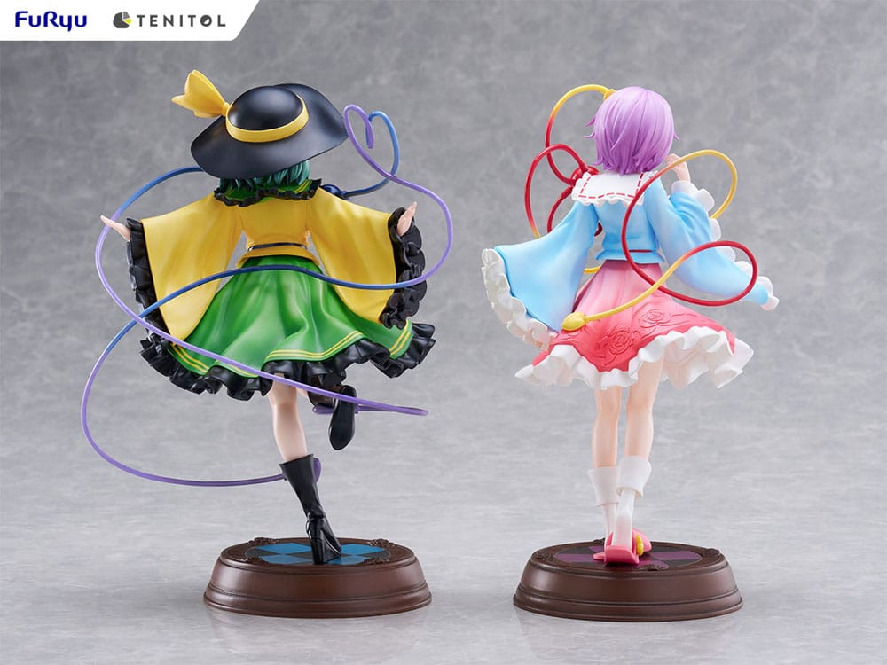 Touhou Project Tenitol Statua in PVC Koishi Komeiji e Satori Komeiji 22 cm
