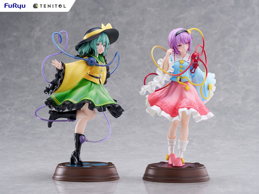 Touhou Project Tenitol Statua in PVC Koishi Komeiji e Satori Komeiji 22 cm