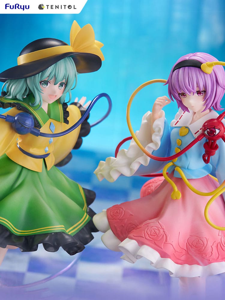 Touhou Project Tenitol Statua in PVC Koishi Komeiji e Satori Komeiji 22 cm