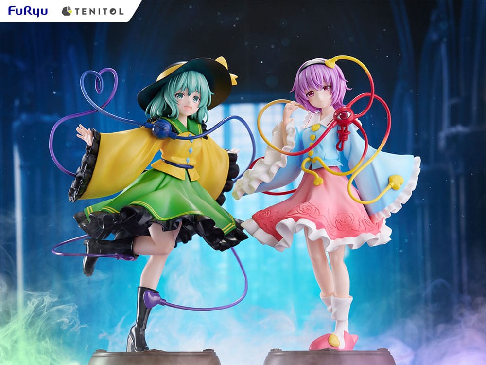 Touhou Project Tenitol Statua in PVC Koishi Komeiji e Satori Komeiji 22 cm