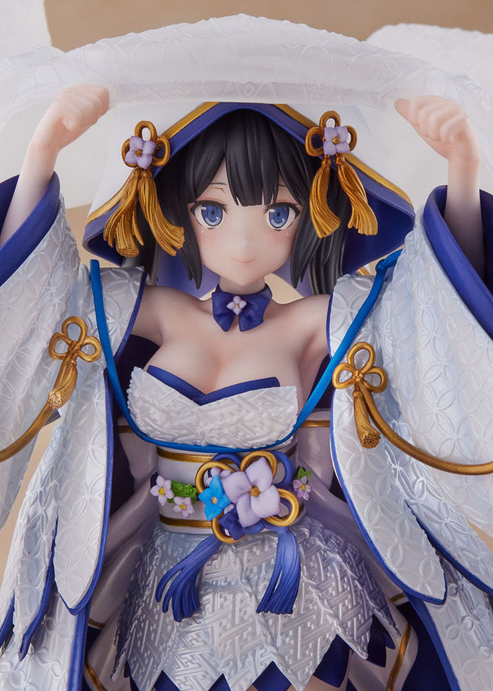 È sbagliato cercare di rimorchiare le ragazze in un dungeon? Statua in PVC 1/7 Hestia Shiromuku 28 cm