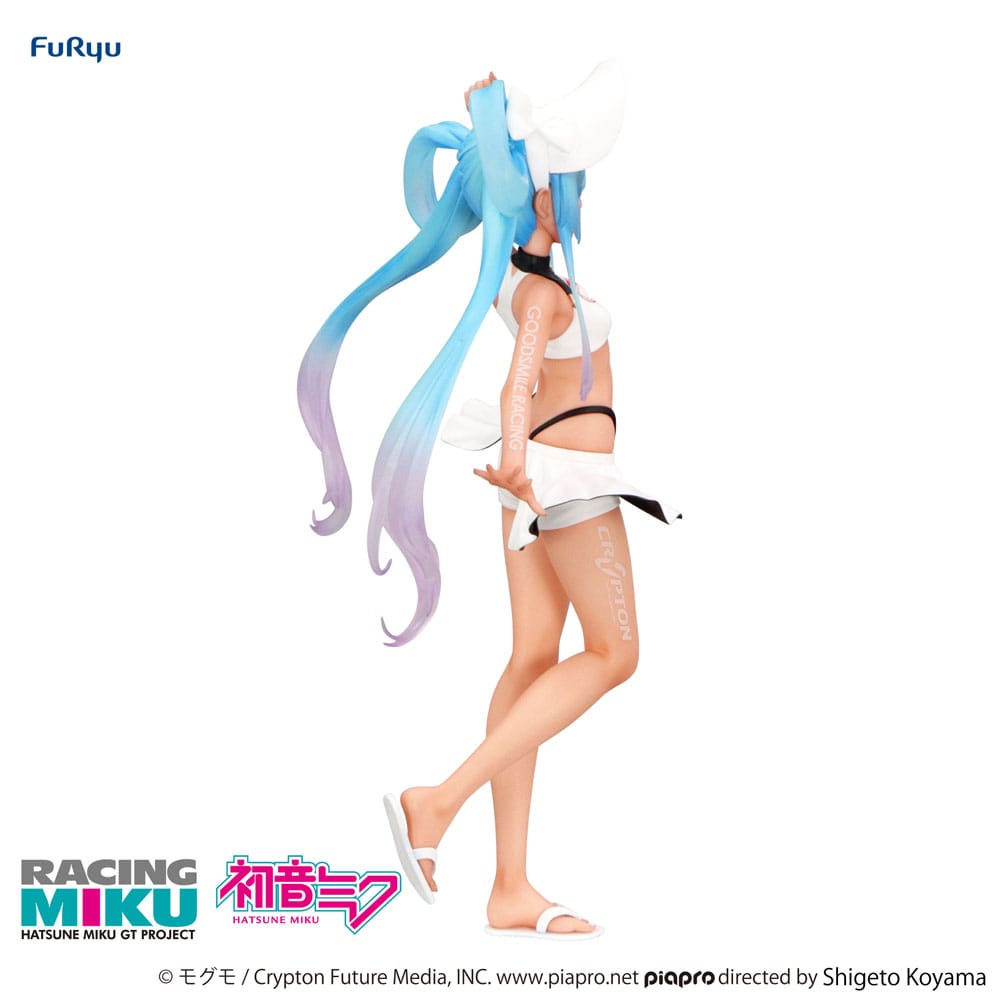 Hatsune Miku GT Project Trio-Try-iT PVC Statue Racing Miku 2024 Summer Holiday Ver. 23 cm