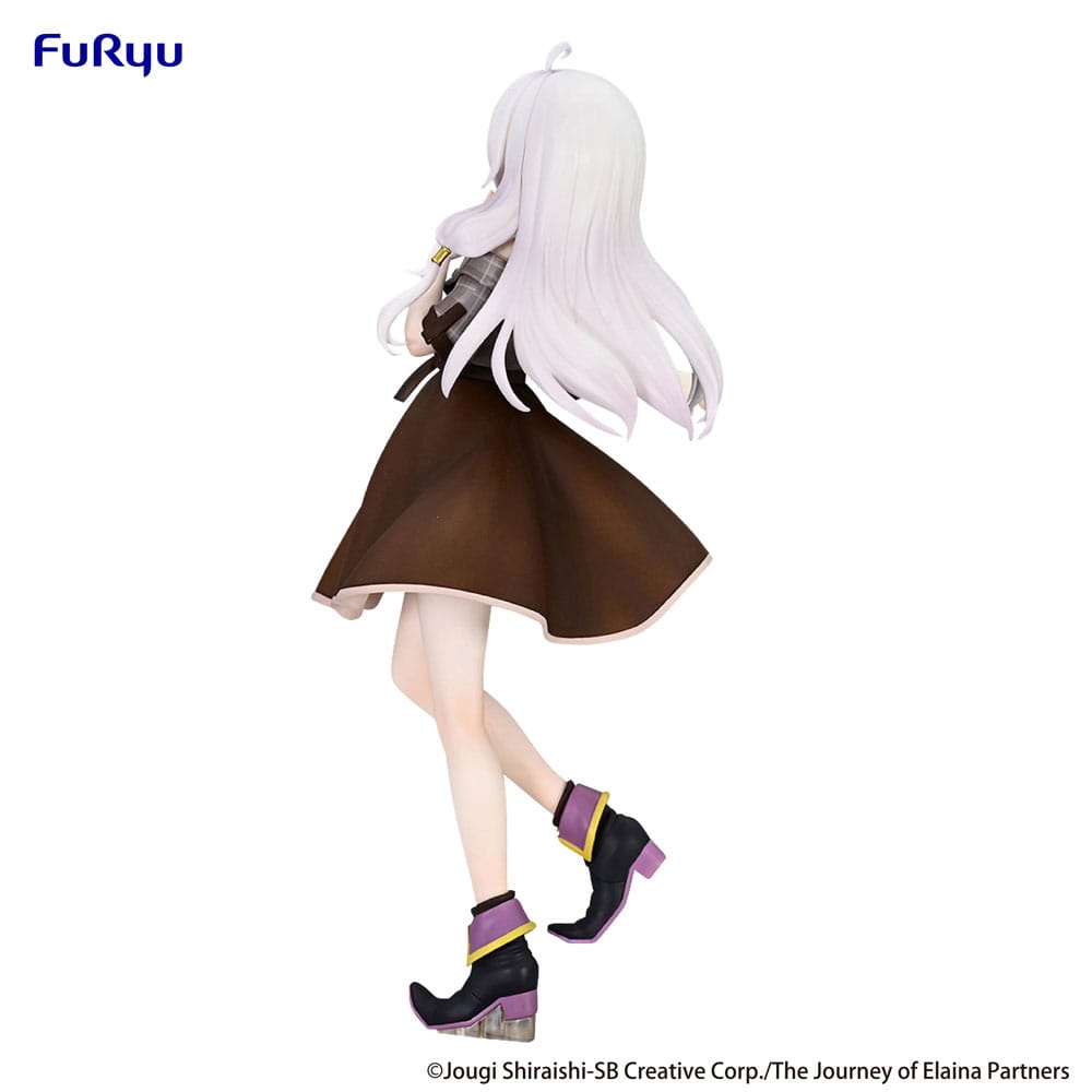 Wandering Witch: The Journey of Elaina Trio-Try-iT PVC Statue Elaina Brown Outfit Ver. 22 cm