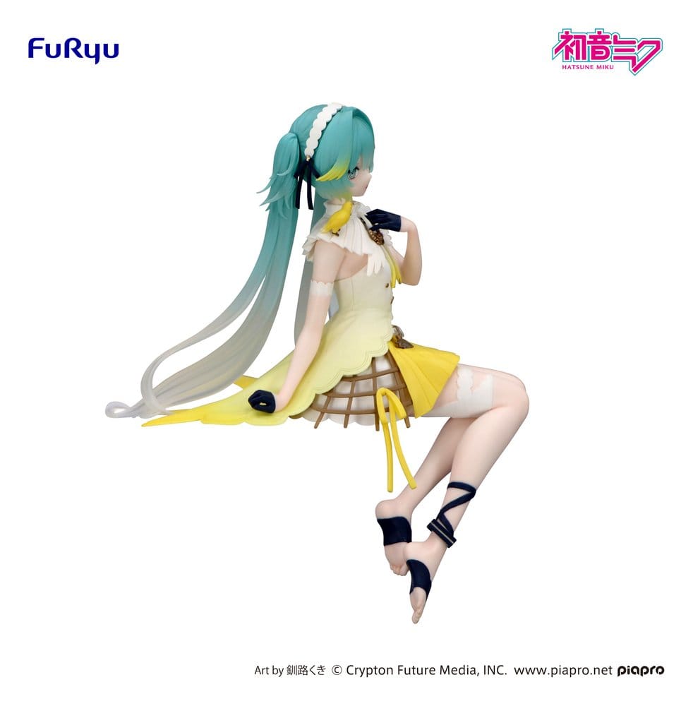 Hatsune Miku Noodle Stopper PVC Statue Canary Bird heo exclusive 14 cm