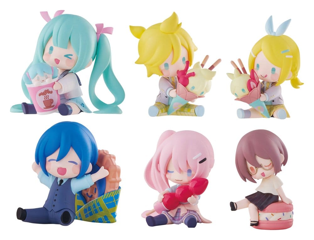 Hatsune Miku Sweet School Life Mini Figures 6-Pack heo exclusive 6 cm&nbsp;