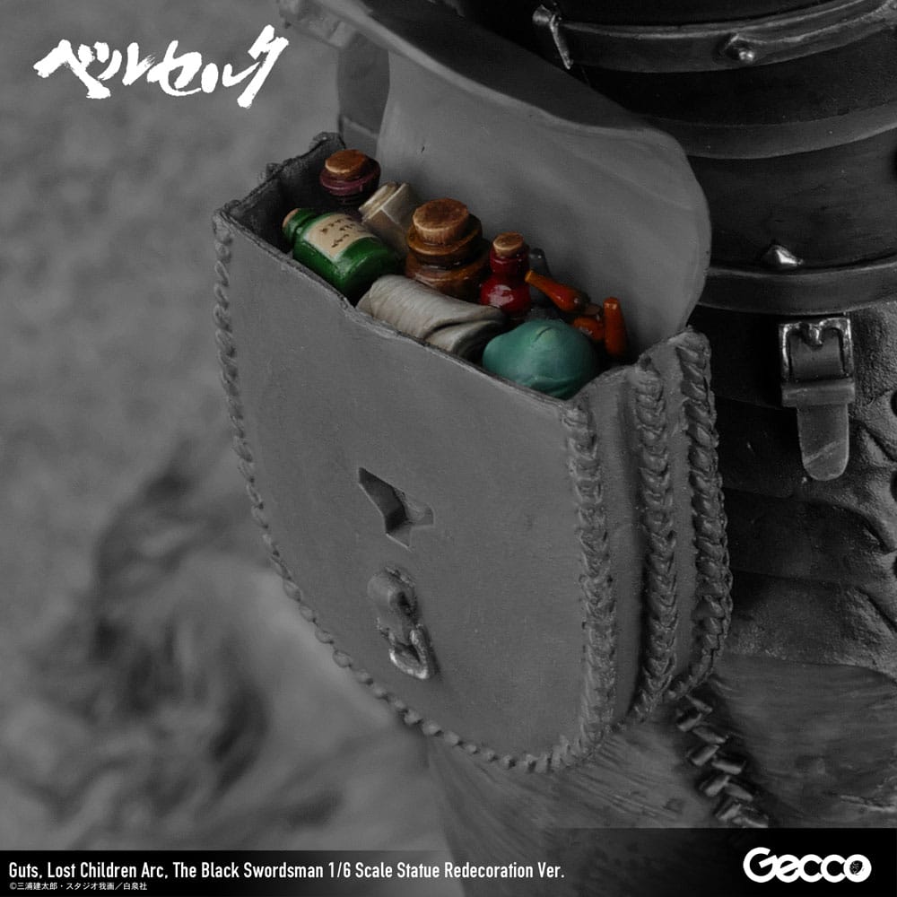 Berserk Statue 1/6 Guts Lost Children Arc The Black Swordsman Redecoration Ver. 38 cm