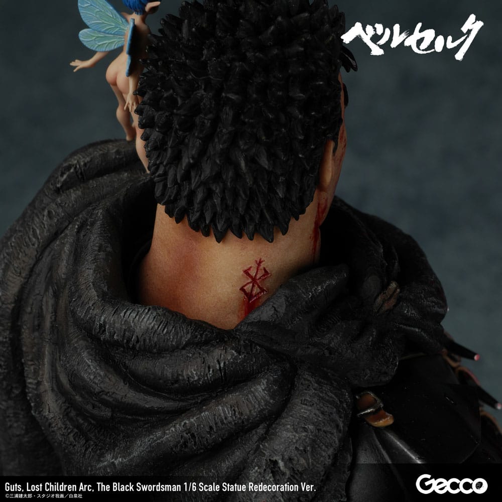 Berserk Statue 1/6 Guts Lost Children Arc The Black Swordsman Redecoration Ver. 38 cm