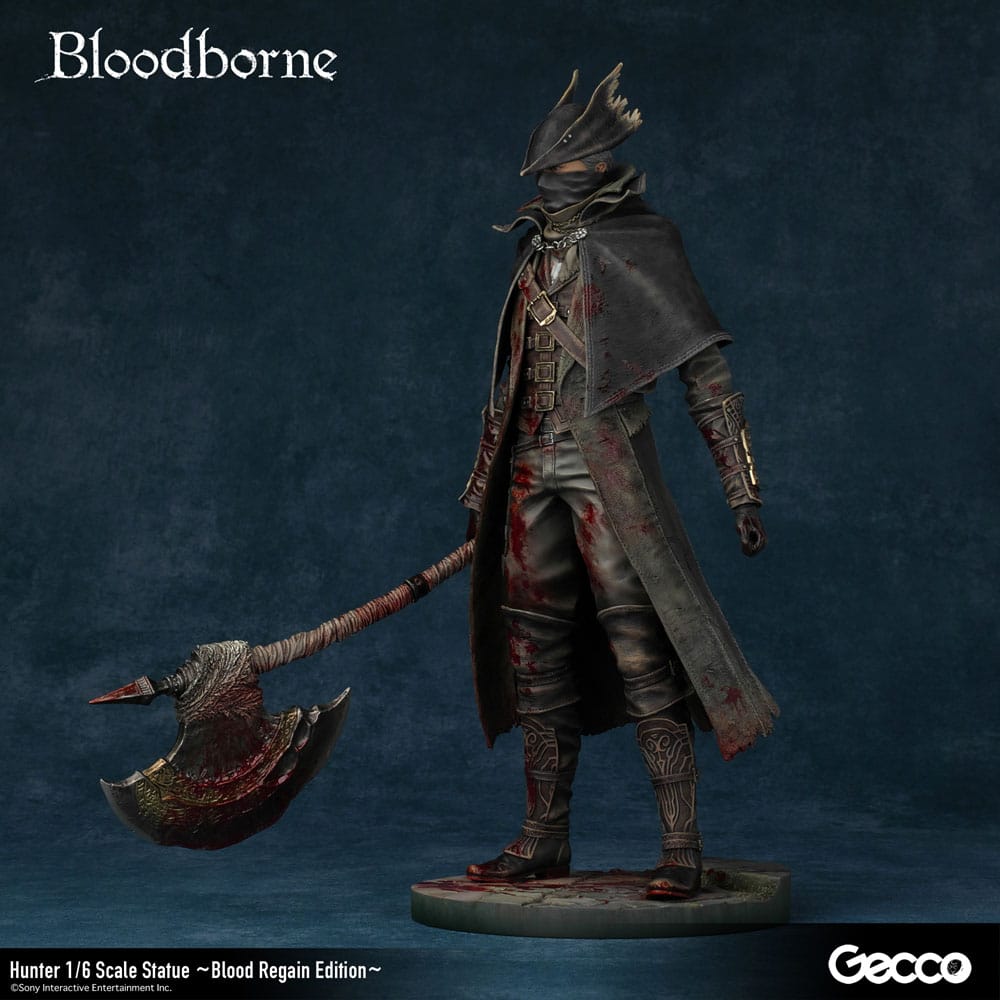 Bloodborne The Old Hunters PVC Statue 1/6 Hunter Blood Regain Edition 32 cm