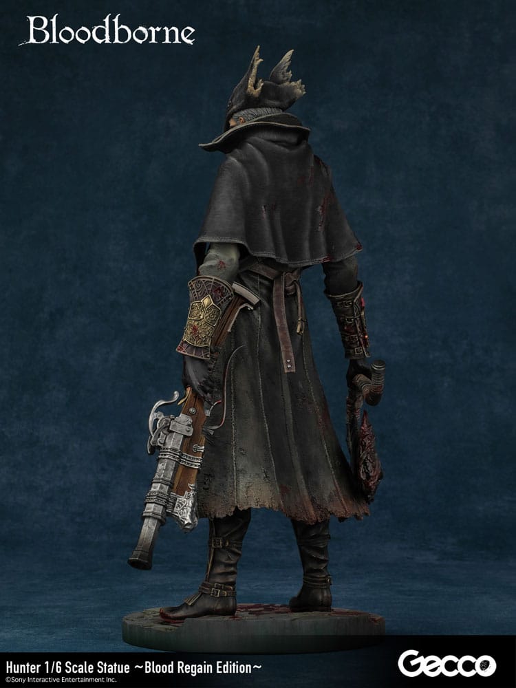 Bloodborne The Old Hunters PVC Statue 1/6 Hunter Blood Regain Edition 32 cm