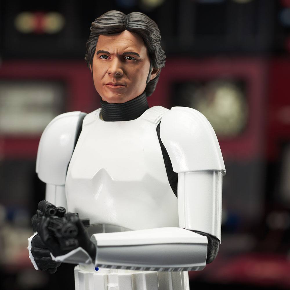 Star Wars Episode IV Milestones Statue 1/6 Han Solo (Stormtrooper Disguise) 40th Anniversary Exclusive 30 cm