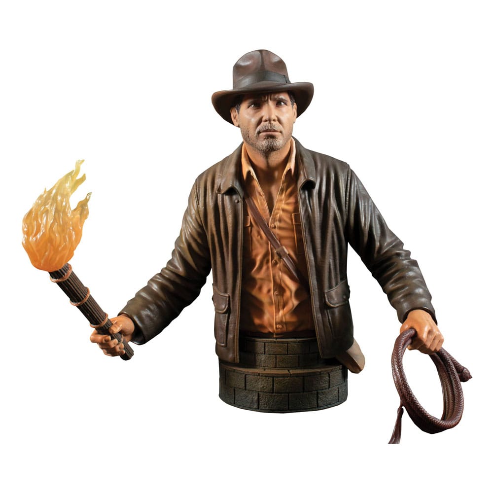 Indiana Jones: I predatori dell'arca perduta Busto 1/6 Indiana Jones Variant SDCC 2023 Esclusiva 15 cm