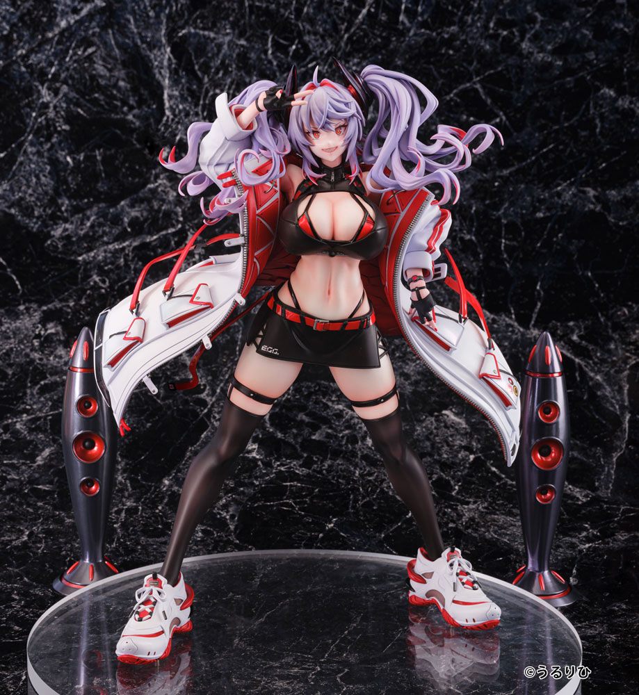 Statua in PVC Erotic Gears 1/6 Girl Rouge Illustrazione di Ulrich 30 cm