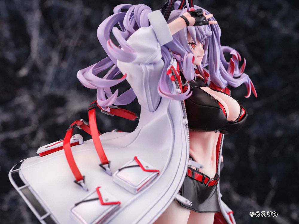 Statua in PVC Erotic Gears 1/6 Girl Rouge Illustrazione di Ulrich 30 cm