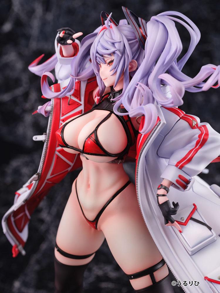 Statua in PVC Erotic Gears 1/6 Girl Rouge Illustrazione di Ulrich 30 cm